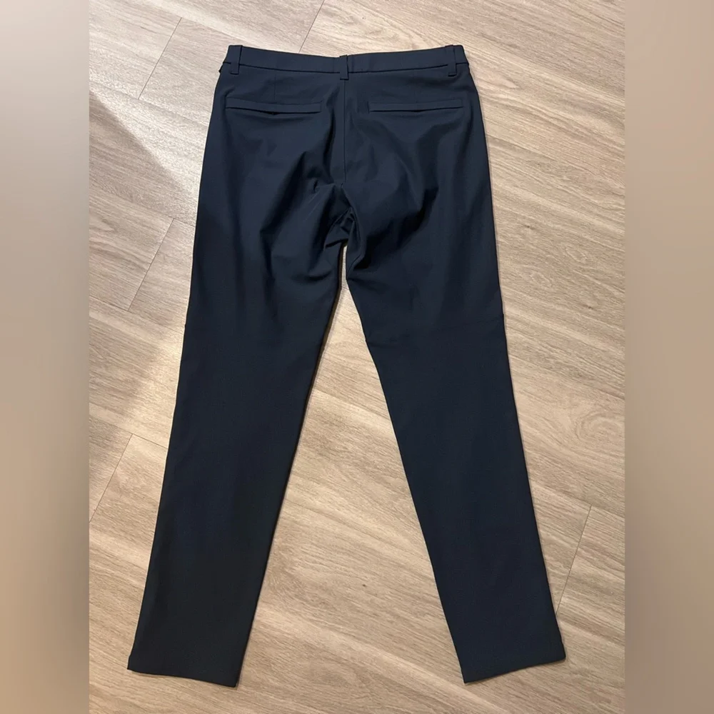 lululemon athletica Navy Slim-Fit Dress Pants